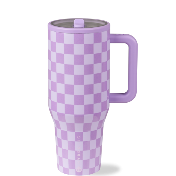 Lavender Checkers